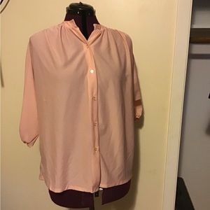 Pink Quarter Sleeve Blouse